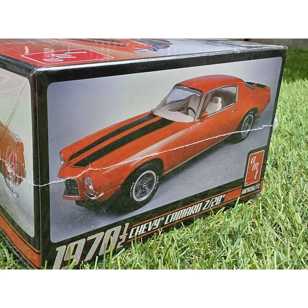 AMT - 1970 1/2 CHEVY CAMARO Z/28 1:25 SCALE KIT #635L/12 New Sealed